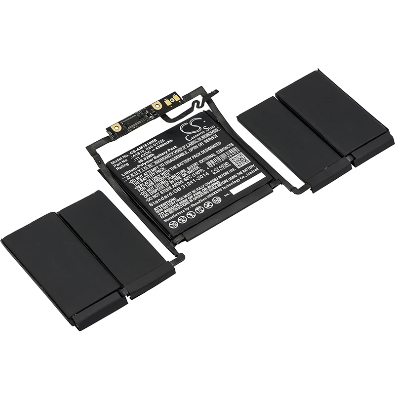 Обновленная батарея Cameron Sino для Apple A1706, EMC 3071, EMC 3163