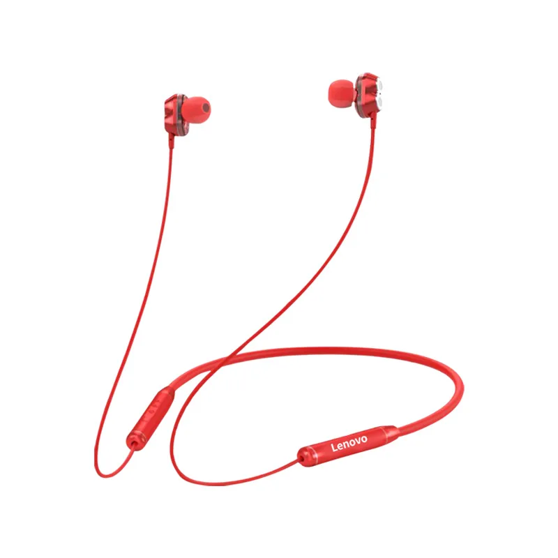 Новинка Bluetooth-гарнитура Lenovo подходящий тип басовые стереонаушники с двойным
