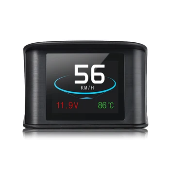 

Hud P10 GPS OBD HD Computer Car Speed Projector Digital Speedometer Display Fuel Consumption Temperature Gauge Diagnostic Tool