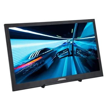 

1080P Full HD Monitor for PS3 PS4 Xbo X360 13.3 inch Portable Dispaly Raspberry Pi with HDMI USB DC Interface Metal LCD Screen