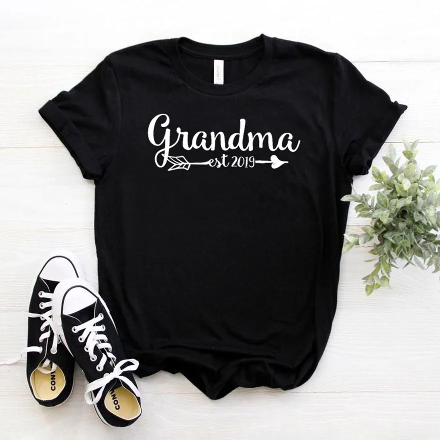 Футболка с надписью «Grandma»,, женская футболка, смешные изделия из хлопка, футболка для девушек, топ, футболка, хипстер, Прямая поставка, NA-328