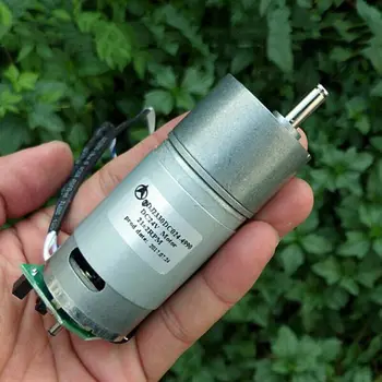 

Mini Electric 555 Gear Motor DC 24V 22RPM Large Torque Full Metal Gearbox Mute Geared Motor Low Speed Reducer DIY Robot Model
