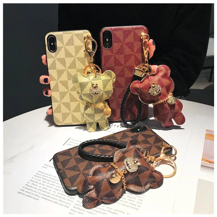 3D Hanging Bear iPhone Case