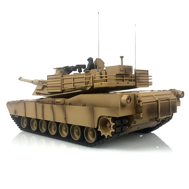 Henglong 1/16 TK 6 0 S пластиковый M1A2 Abrams RC Танк 3918 Вт/360 башенка отдача ствола