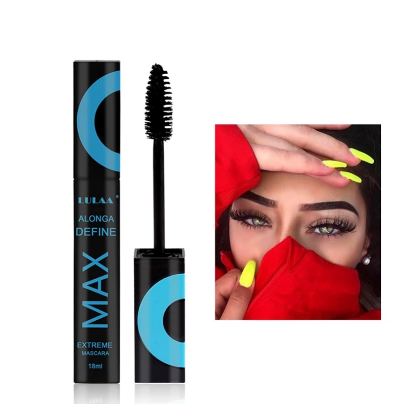 Waterproof Natural Eyelash Liquid Curling Slender Thick Eyelash Non-Sticking Mascara