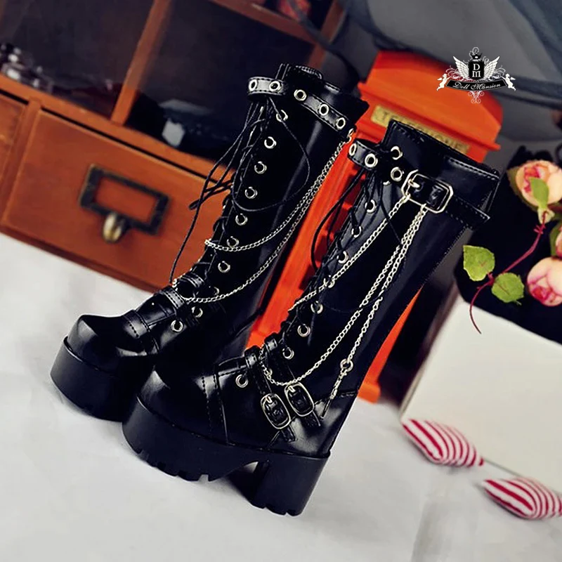 1/4 BJD обувь для мальчиков MSD крест панк ботинки Dollfie DREAM MID DK LUTS SOOM DOD Dollmore Luts AOD DZ AF |