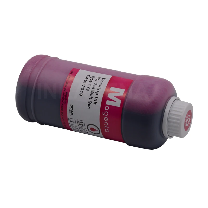 INKARENA 250ml Refilled Dye Ink Photo Universal Ink Compatible for HP Canon Epson Brother Printers and Cartridges 250ml