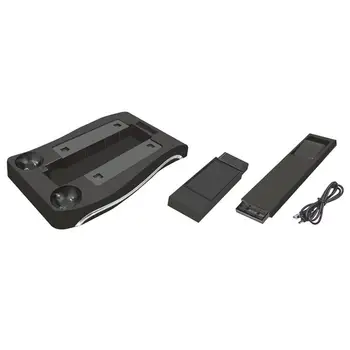 

DishyKooker Second Generation 4 in 1 PS4 PS Move VR Charging Storage Stand PSVR Headset Bracket for PS VR Move Showcase