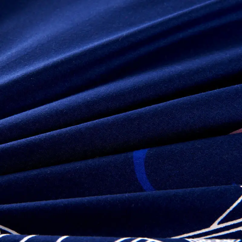 Солнцестояние домашний текстиль Модные Простые мягкая приятная на ощупь ткань одеяло простыни наволочка постельного белья 3/4 шт