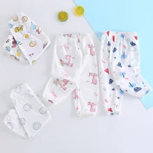 Одежда для малышей; Штаны для маленьких мальчиков и девочек; длинные штаны; брюки; леггинсы; спортивные штаны; шаровары; штаны в горошек с принтом вишни