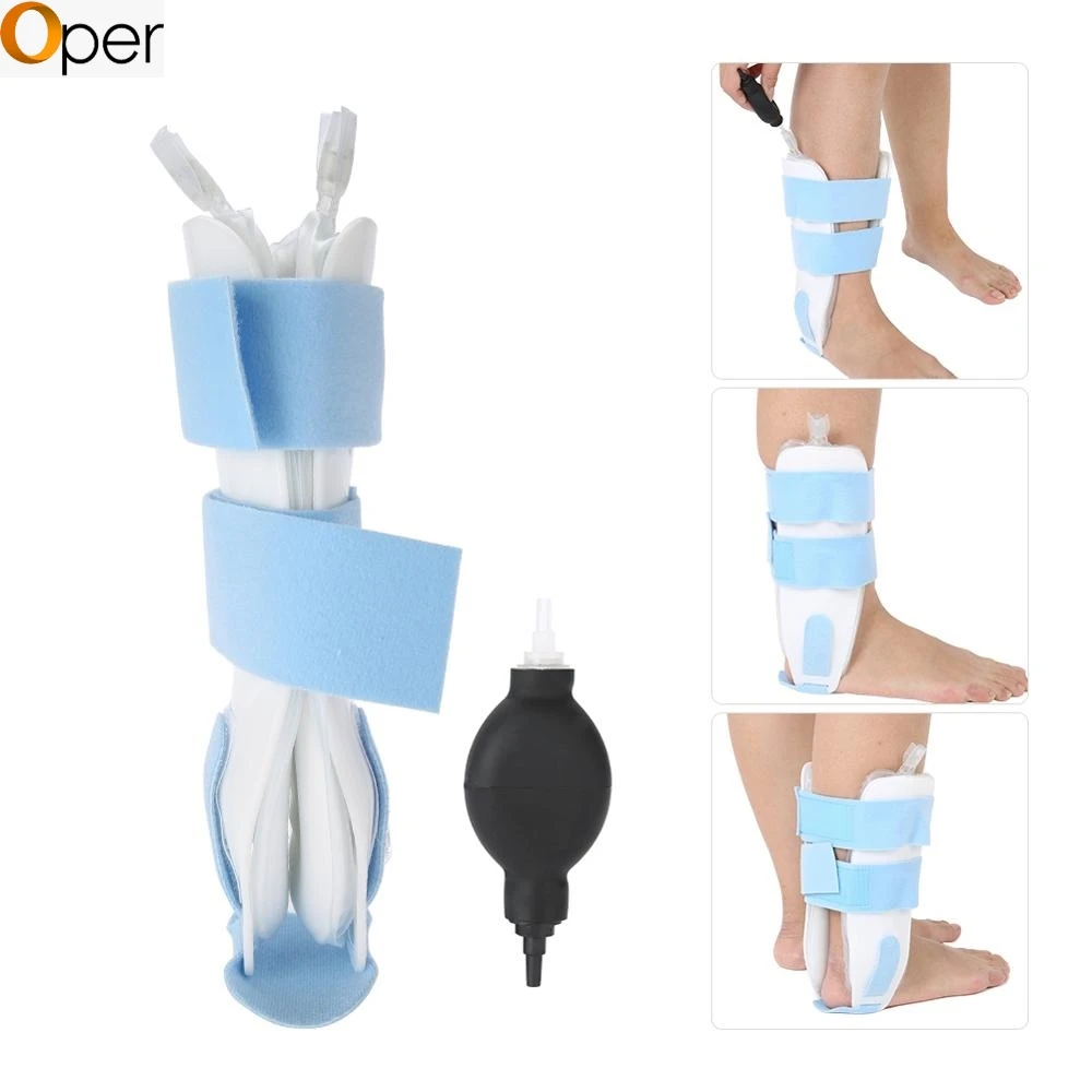 

Adjustable Ankle Shin Braces Air Bracket Inflatable Splint Sprains Recovery Treatment Nursing Stabilizer Protection Belts Newest