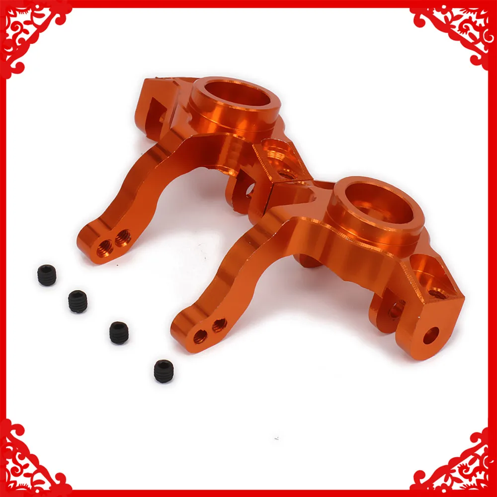 Steering Knuckles Hub Carrier(l/r) Aluminum For Rc Hobby Model Car 1/10 Axial Yeti Rock Racer AX90026 Desert Buggy Crawler | Игрушки и