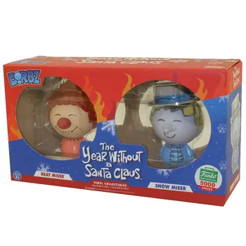 

Exclusive Official Funko Dorbz The Year Without a Santa Claus - Miser Bros 2 Pack Vinyl Action Figure Collectible Model Toy