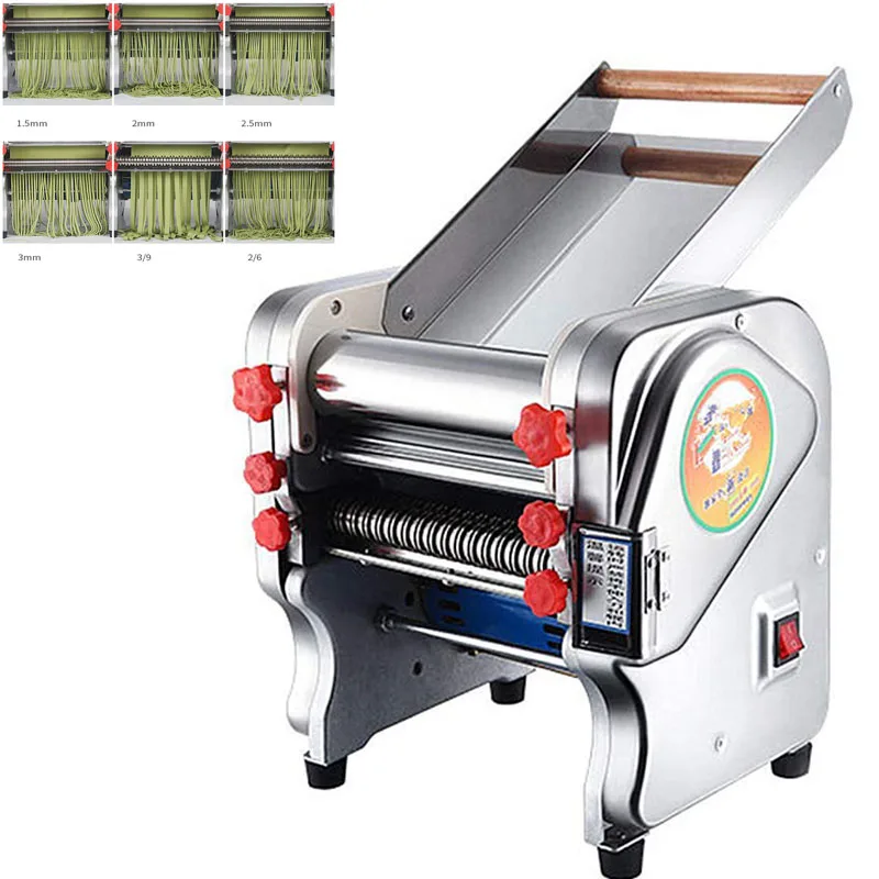 

Commercial Electric Dough Sheeter Noodle Pasta Dumpling Maker Machine Automatic Stainless Steel Pasta Noodle Press Wrappers