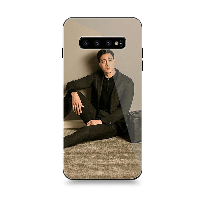 Мобильный чехол для телефона Стекло для samsung A10 A20 A30 A40 A50 A60 A70 S7 край S8 Plus Note 8 9 S10 крышка так Ji Sub - Цвет: G11
