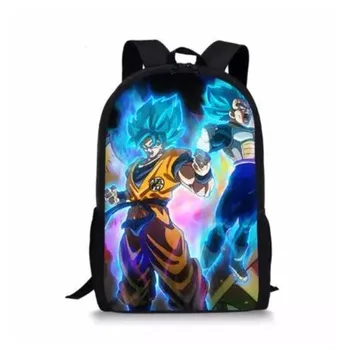 

Children Cool Daily Mochila Custom Classic Anime Dragon Ball Z Print School Bags for Kids Boys Backpack Teen Book Bag