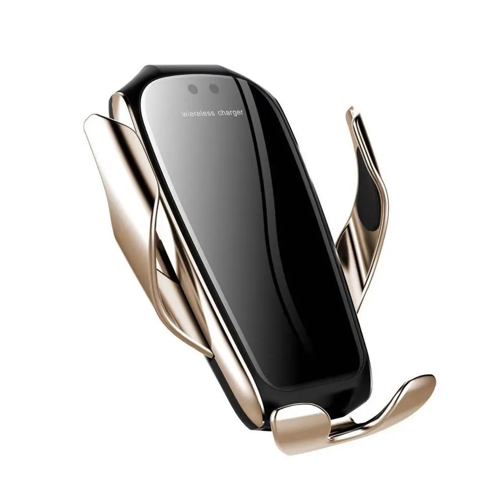 Automatic Clamping Car Wireless Charger For iPhone XR XS Max Huawei P30 Pro Samsung S10 Plus Smart Phone Qi Wireless Charge