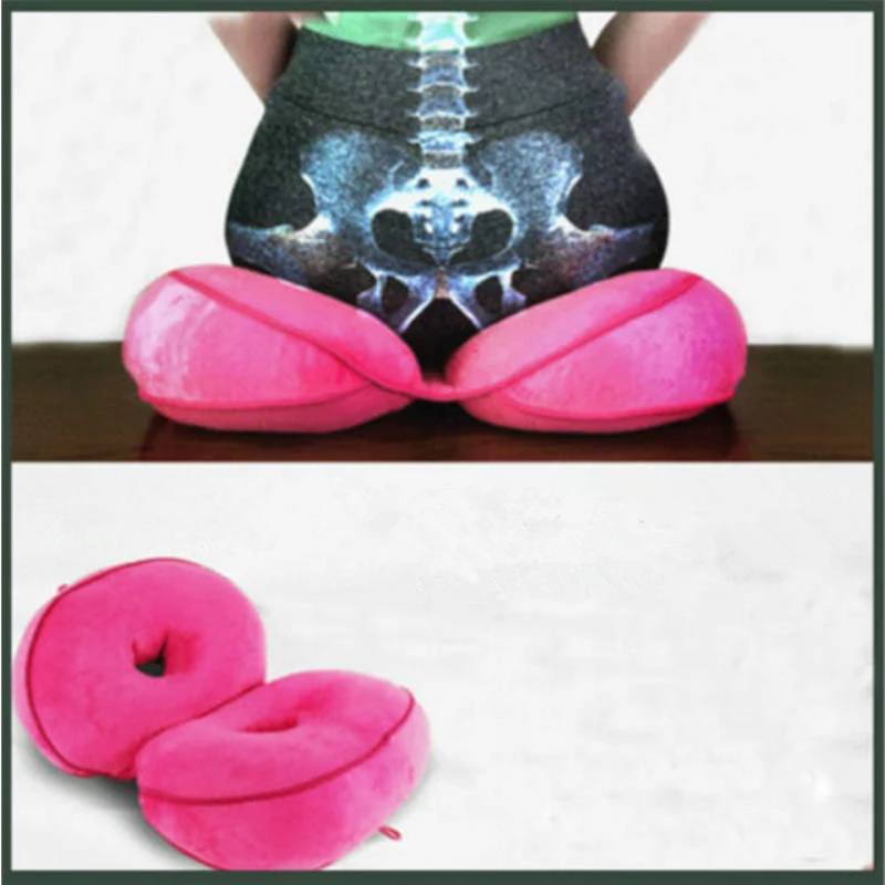  HOT Orthopedic Lift Hips Up Latex Seat Cushion Helps with Sciatica Back Pain for Your Office Chair 