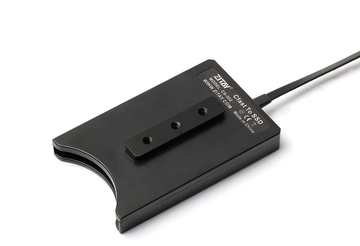 CFAST-SSD 어댑터 변환기 CFast 2.0-SSD, 캐논 URSA C200 C300 1DX2 BMPCC 4K 6K ARRI AMIRA Lexar