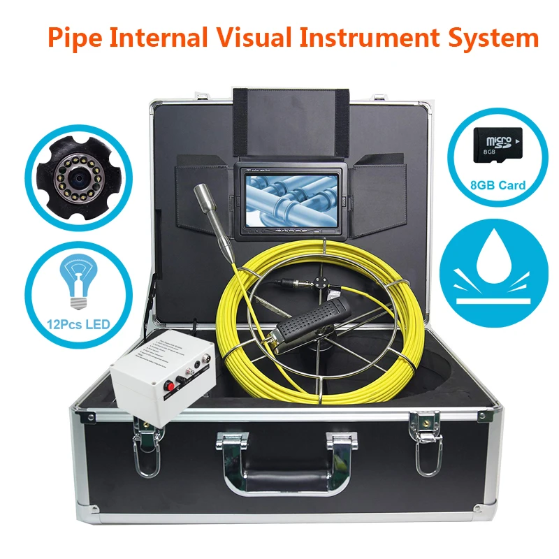 7-дюймовый ЖК-дисплей трубка внутренняя визуальная система инструмента с