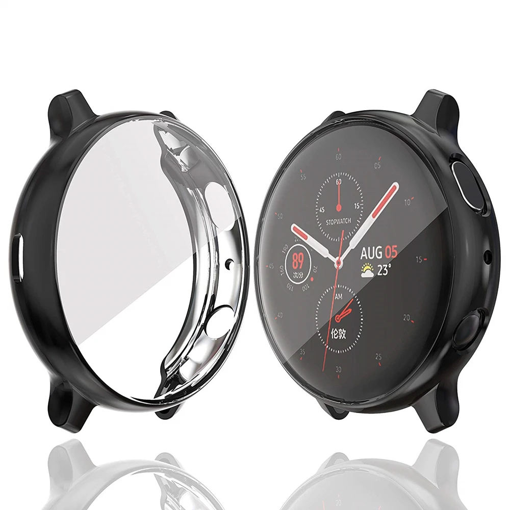Чехол из ТПУ для Galaxy Watch Active 2 44 мм чехлы защита экрана мягкий защитный бампер