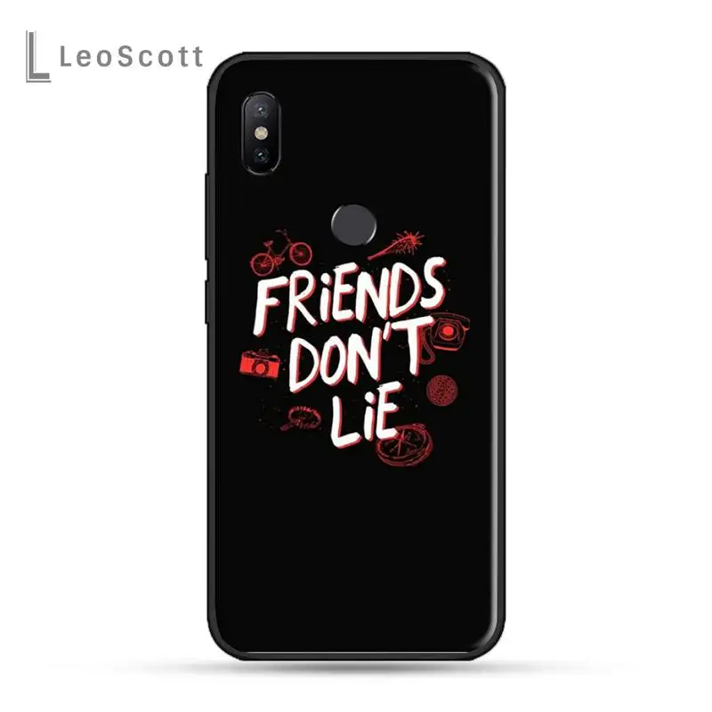 xiaomi leather case custom STRANGER THING Phone Case For Xiaomi Redmi 7 8 9t a3 9se k20 mi8 max3 lite 9 note 9s 10 pro xiaomi leather case cosmos blue