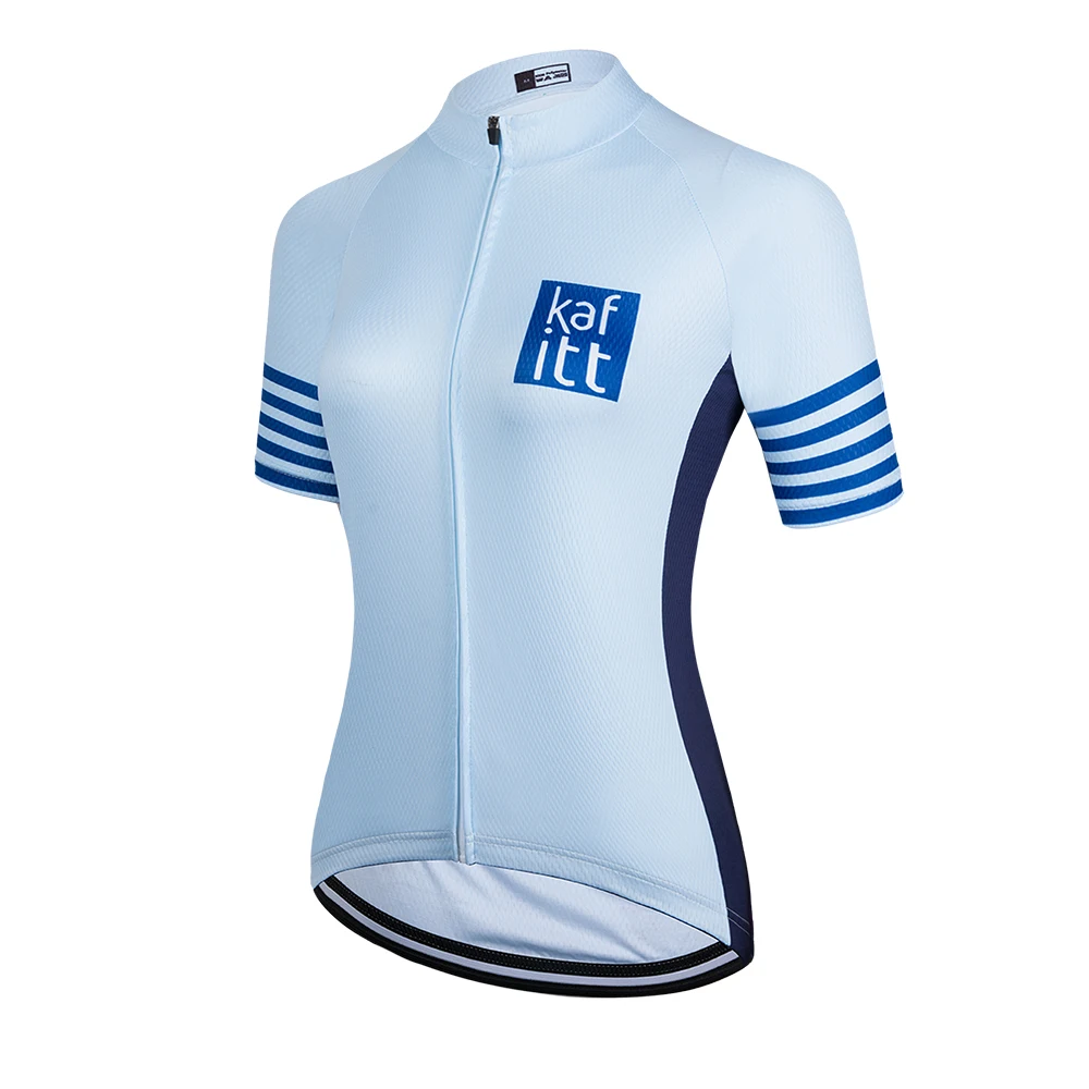 Female Cyclist Kafitt Cycling Clothes MTB Maillot Bike Shirt Downhill Jersey Pro Team Tricota Mountain Bicycle Clothing XS