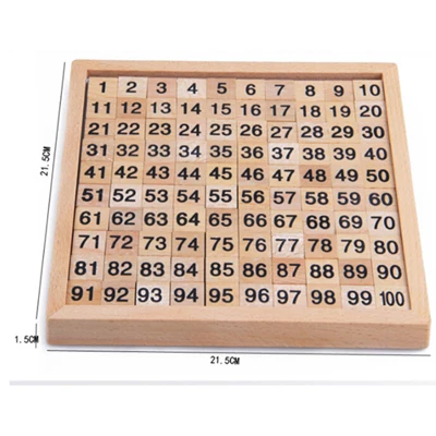 Математические Игрушки, обучающая деревянная игрушка, 1-100 цифр, Когнитивная математическая обучающая логарифм версия, подарок для детей раннего обучения, счетная доска - Цвет: Синий