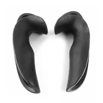 

2PCS Steering Wheel Thumb Grip Cover Replacement Steering Wheel Case Black Rubber Protector Car Styling For Renault