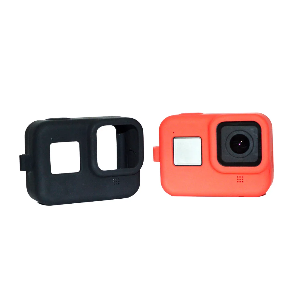 Защитный чехол для GoPro Hero 8 черный мягкий силиконовый чехол для Gopro 8 пленка из закаленного стекла аксессуары для камеры