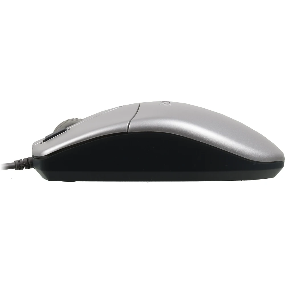 Мышь A4 OP-620D серебристый оптическая(1000dpi) USB(3but