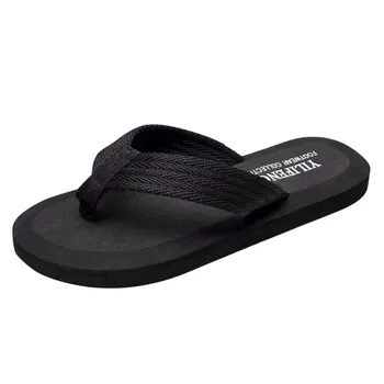 

Men's Shoes For 2020 New Flip Flops Men High quality Summer Stripe Flip Flops Shoes Breathable Shoes Sandals Male Slipper#312