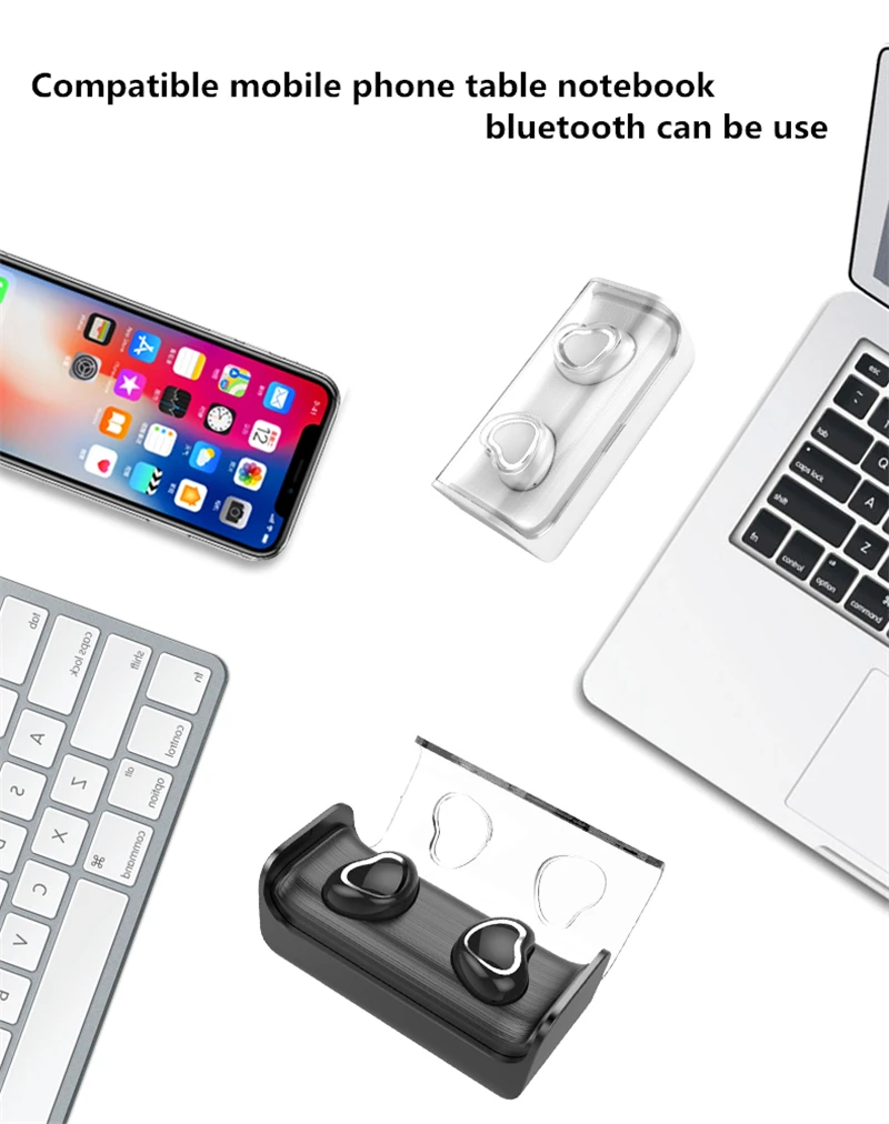 Unique TWS Pro Bluetooth Wireless Headset Kids Headphones LOVE Headsets Kids Earphone For XIaomi Phone Earbuds With Charging Box