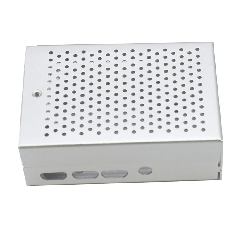 Raspberry Pi 4 Модель B алюминиевый чехол металлический чехол с охлаждающим вентилятором
