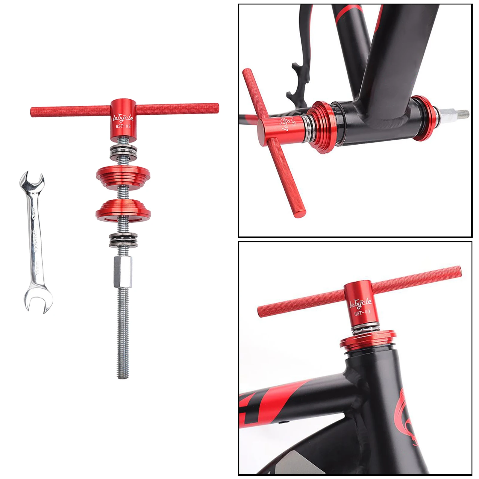 Bike Bicycle Headset BB Bottom Bracket Press-in Tool Installation Cycling MTB Mountain Rode Bike Bicycle Repair Tools