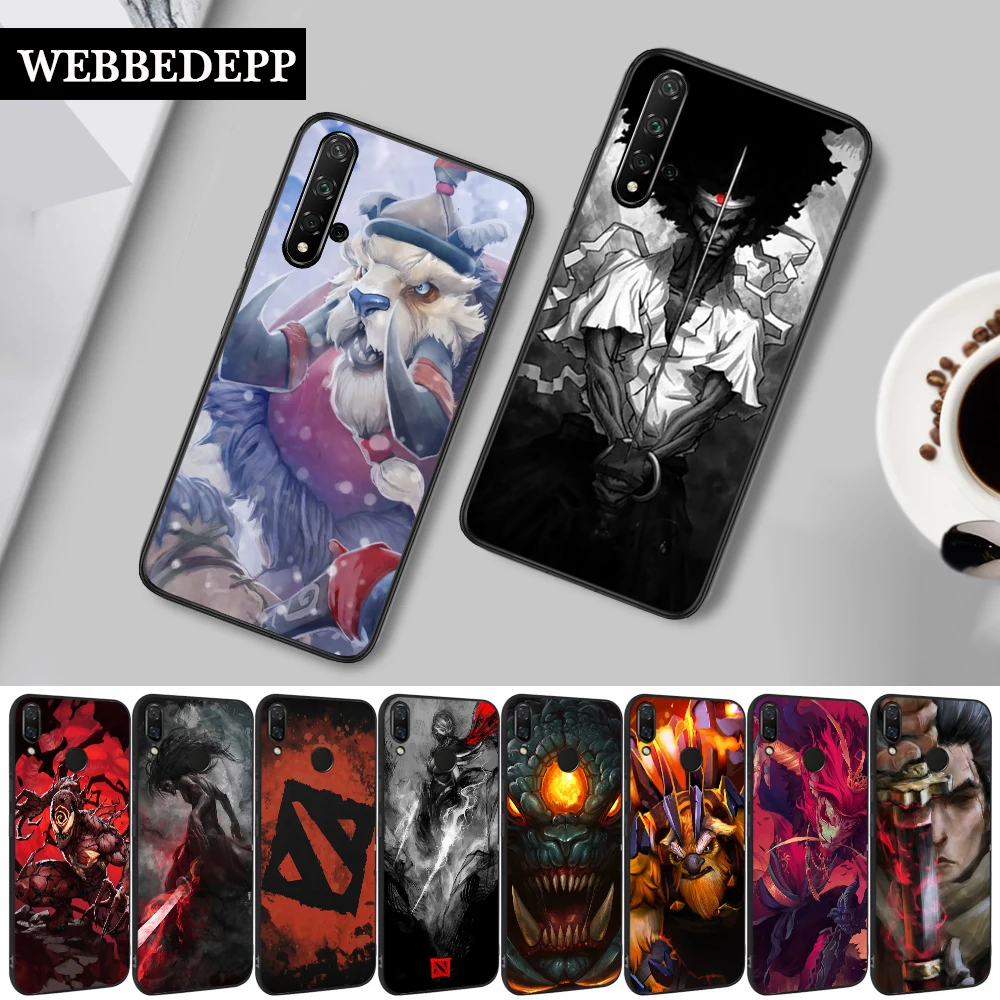 Роскошный силиконовый чехол 90 Вт Shadow Fiend Dota 2 для Huawei honor 6A 7A Pro 7X 8 Lite 8X 8C 9 9X Note 10 View 20 |