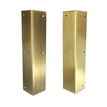 

Tiazza Antique Solid Pure Brass Corner Protectors Braces Classical Furniture Tables and Chairs Cabinet Corner Guard