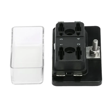 

4 Way Circuit ATO ATC Blade Fuse Box Holder For Car Van Boat Marine Truck