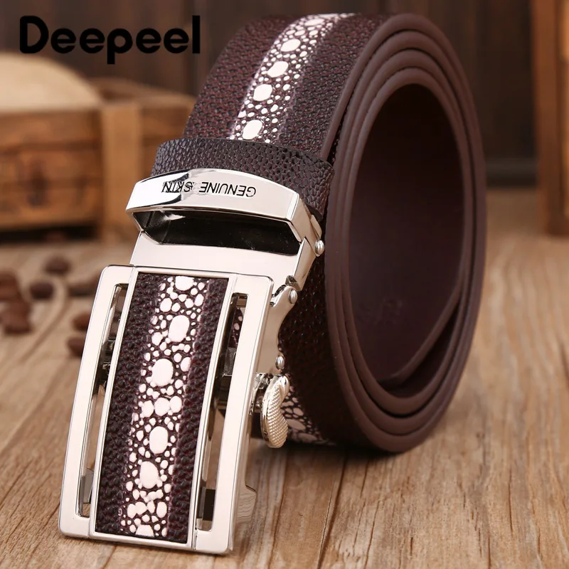 Deepeel, 1 шт., 3,8*110-130 см, Harajuku, второй слой, Воловья кожа, металлическая Автоматическая пряжка, ремни, мужская повседневная куртка, пояс, YB392