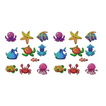 

2sets Anti-Slip Bathtub Stickers Baby Shower Sticker Ocean Fish Non-skid Adhesive Bathroom Decor Tools