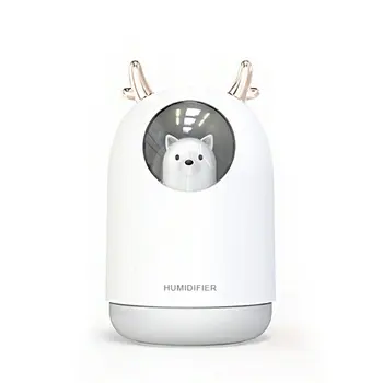 

Mini Ultrasonic Air Humidifier Romantic Soft Light USB Essential Oil Diffuser Car Purifier Aroma Anion Mist Maker