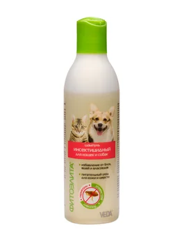 

VEDA FITOELITA insecticidal shampoo for dogs and cats against fleas, lice and tongs VEDA