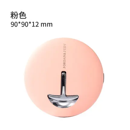 Xiaomi girl Led makeup mirror Lighted Fill light Net red vanity mirror Portable fold Small mirror Makeup backlit mirror light - Цвет: pink