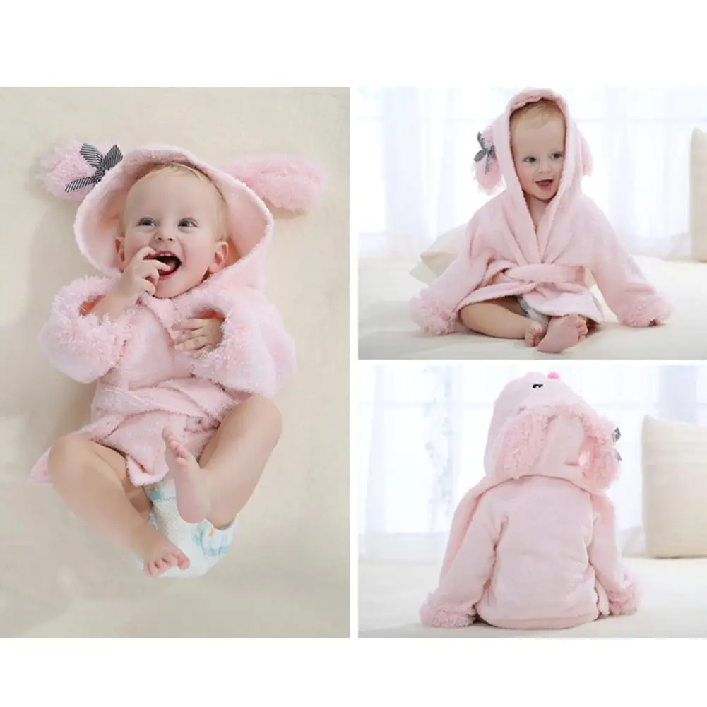 Kidlove хлопок детский халат с капюшоном дышащее сухое полотенце для мальчиков и девочек