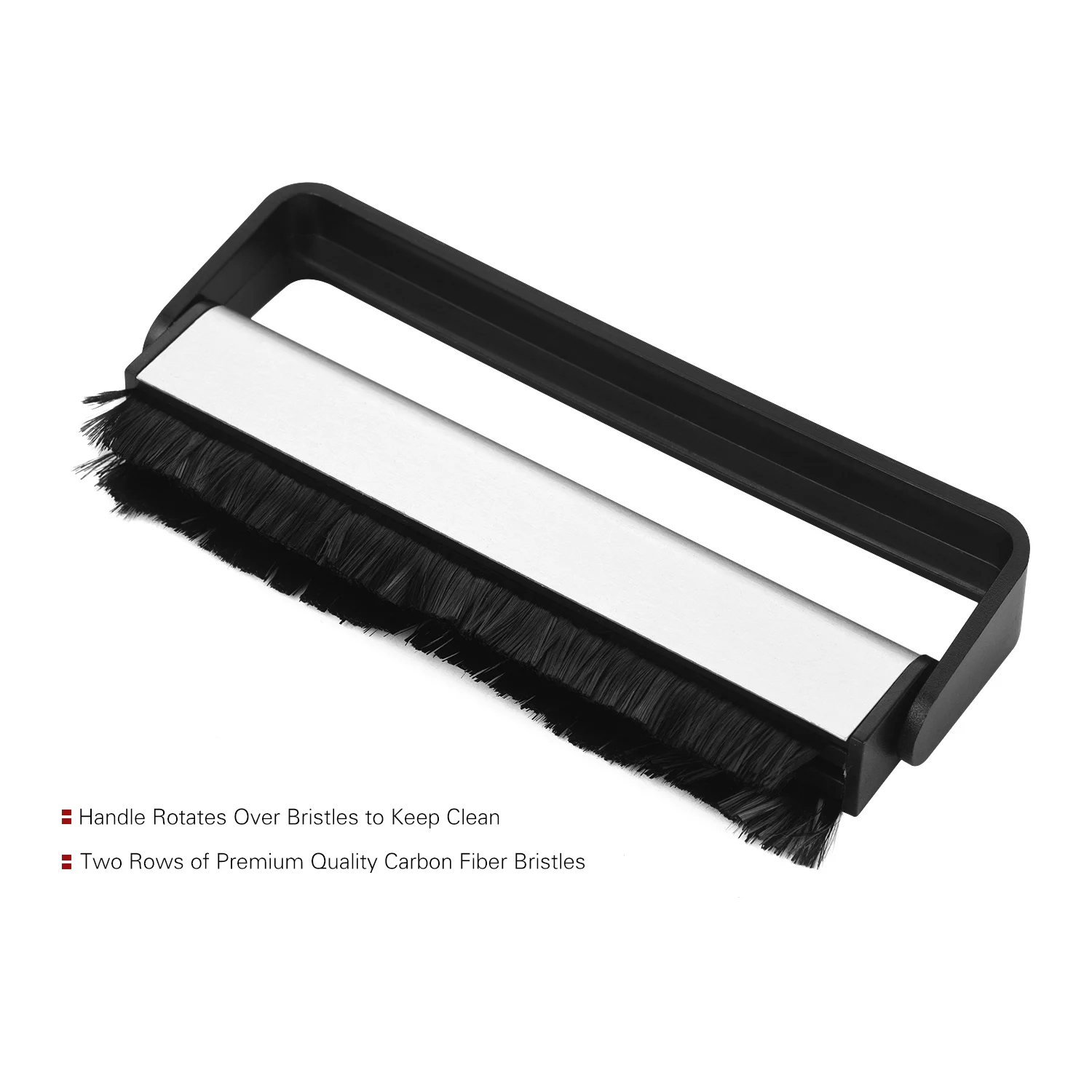 Vinyl Record Cleaner Cleaning Brush Anti-Static Soft Carbon Fiber Brush