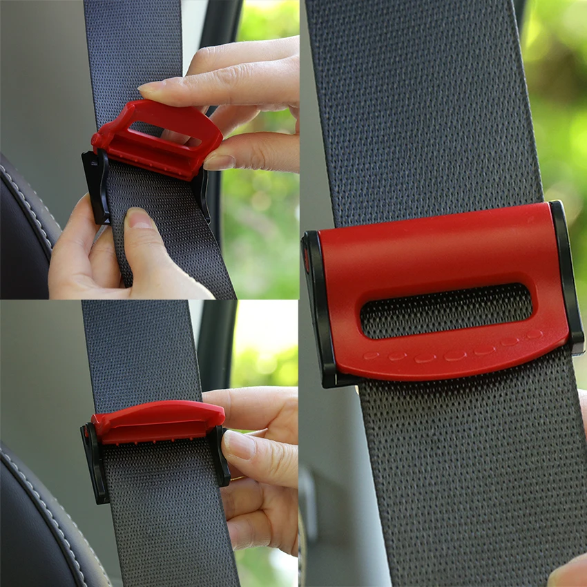 2pcs Car Seat Belt Clip Non-Slip Buckle 'Comfort Limiter