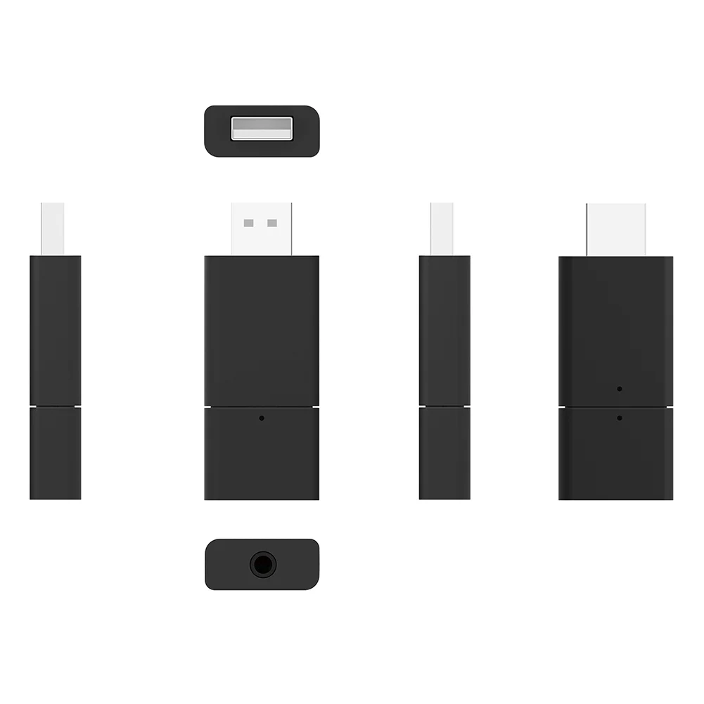 Мини bluetooth-трансмиттер для ТВ ПК Беспроводной звуковая карта USB приемник с низкой задержкой