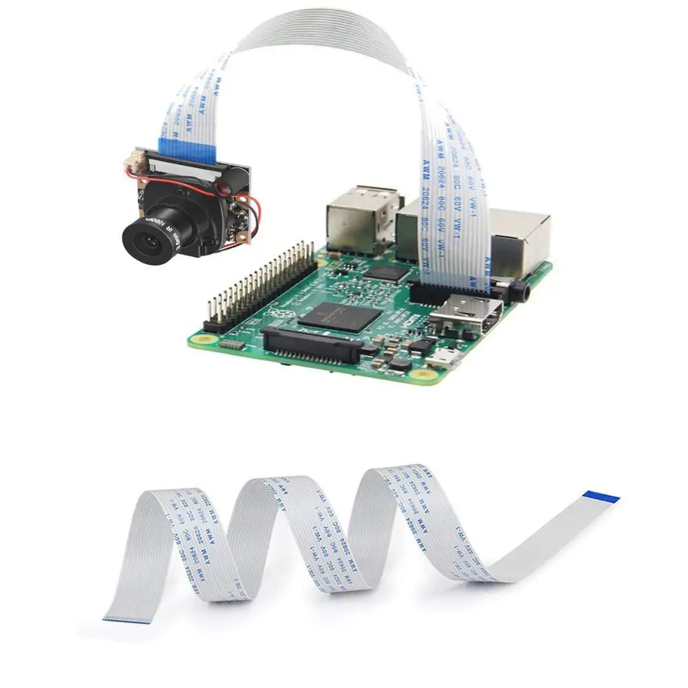 2 шт. кабель для камеры Raspberry Pi 11 8 дюйма FFC FPC ленточный удлинитель плоский провод