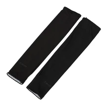 Summer Arm Warmers Fingerless Sun Protection Arm Warmers Bike Car Sleeve(Black