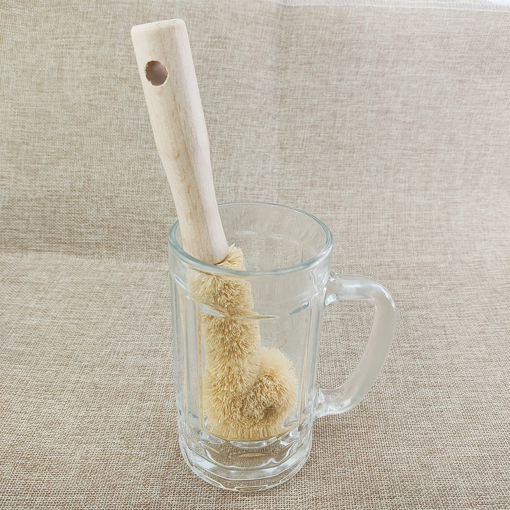 Coconut fiber brush (10)